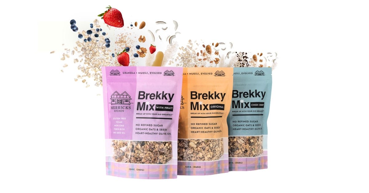 Premium Olive Oil Granola | Shop Brekky Mix | Merricks Kitchen - Merricks Kitchen