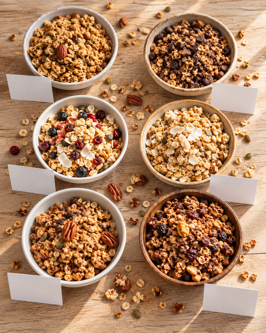 Most granola isn't anywhere near zero