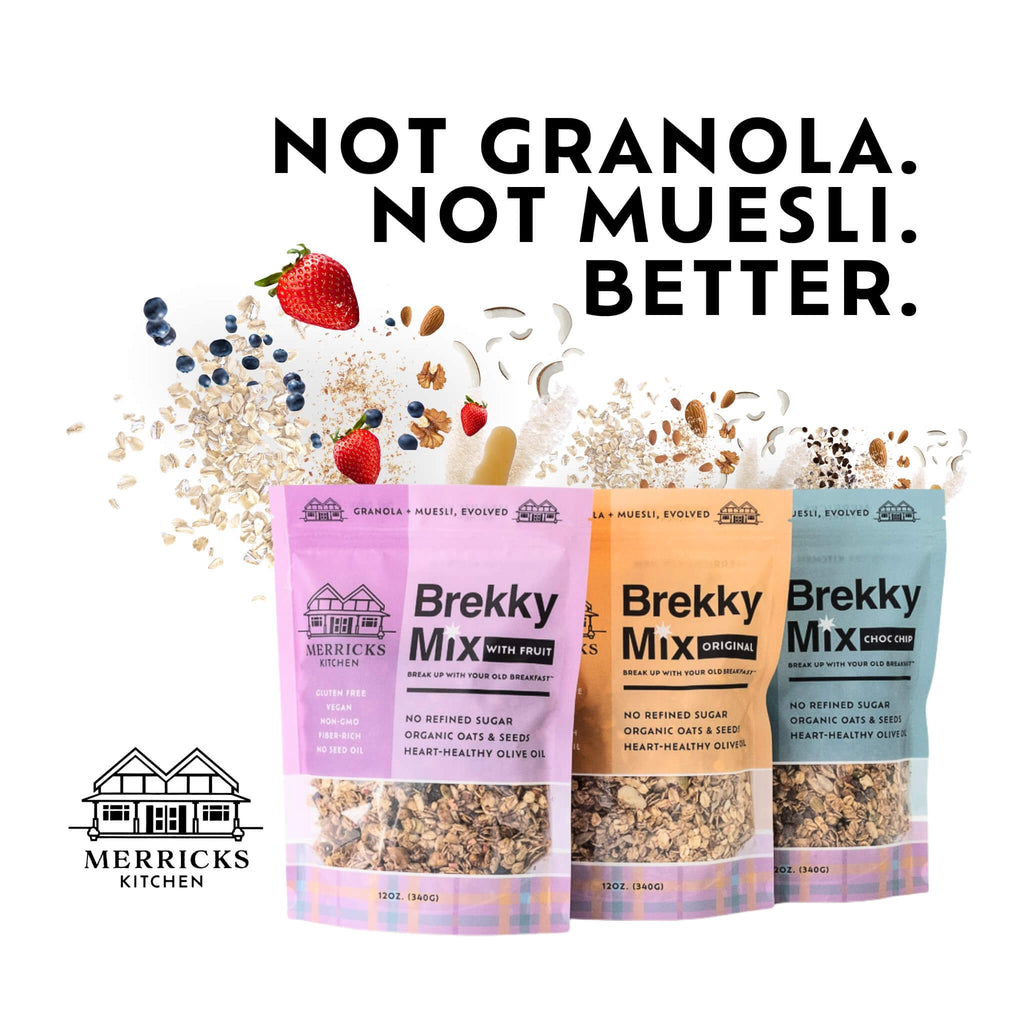 Brekky Mix Starter Pack - healthy granola that is better for you by Merricks Kitchen