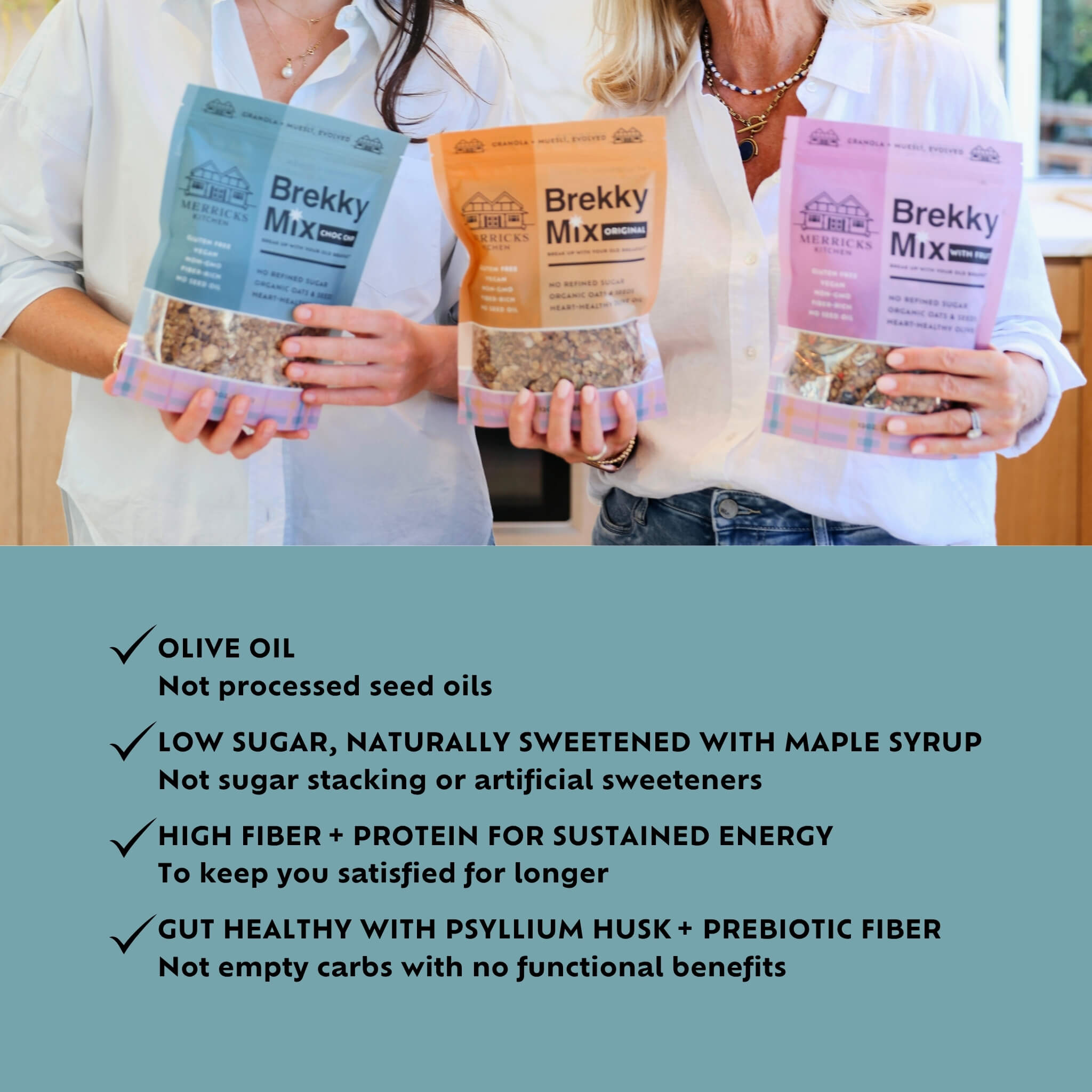 Brekky Mix Starter Pack - healthy granola benefits Merricks Kitchen