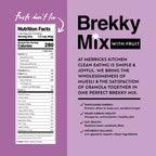 Brekky Mix With Fruit - Nutrition information granola with fruit Merricks Kitchen