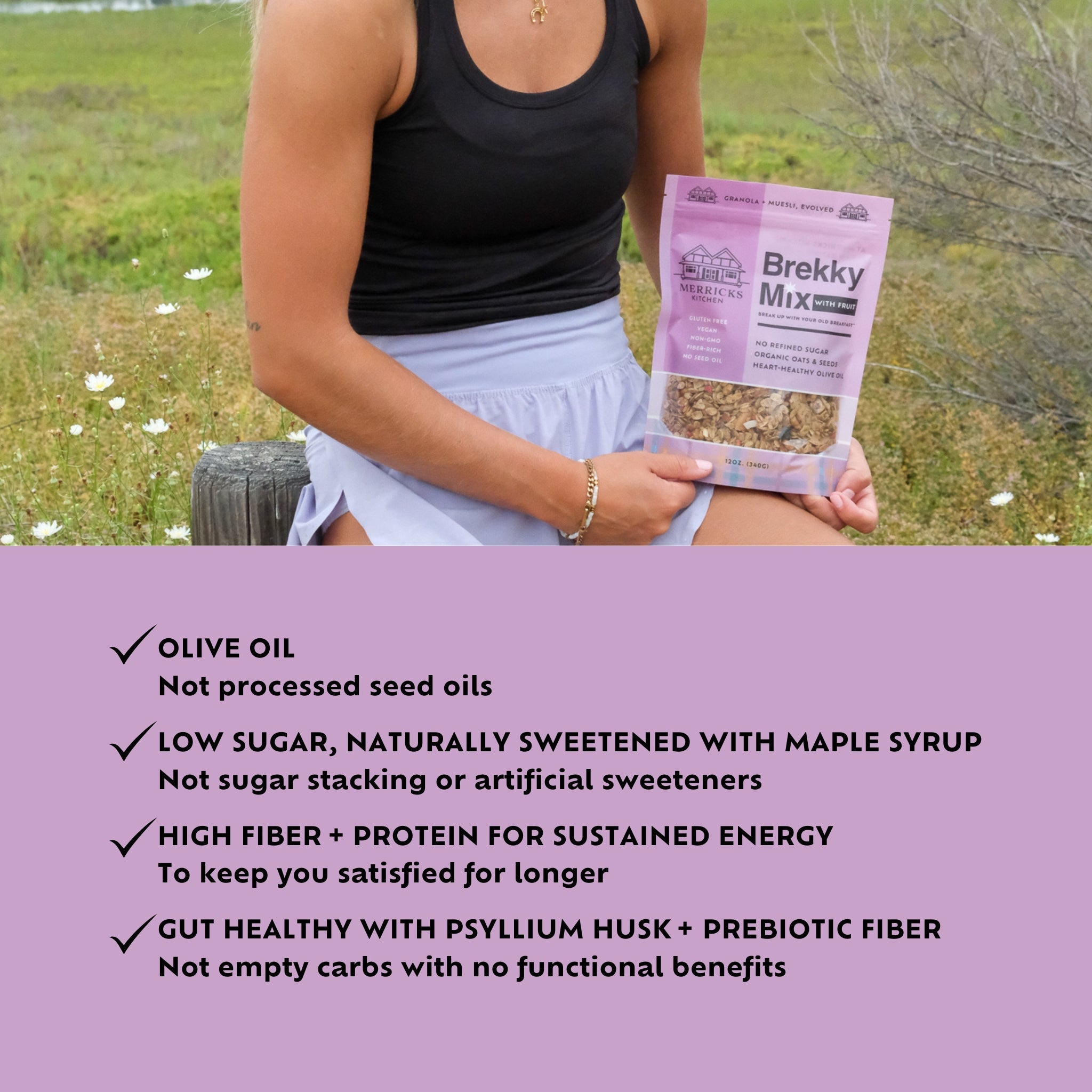 Brekky Mix Granola With Fruit - why its so good for you Merricks Kitchen