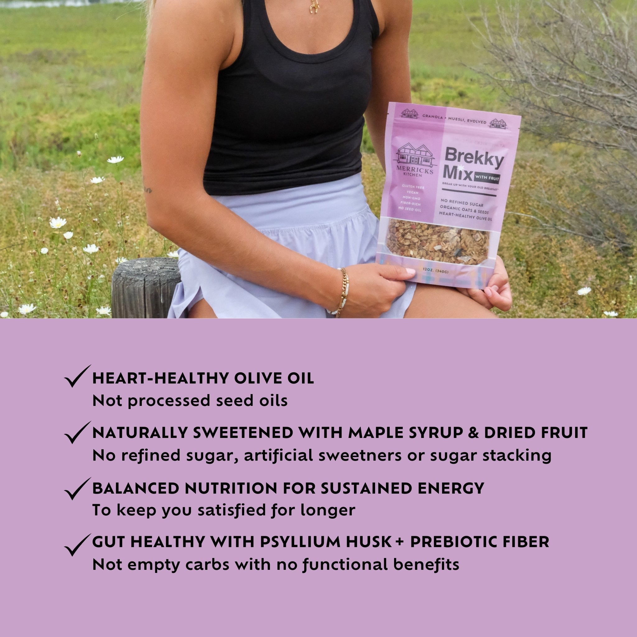 Brekky Mix With Fruit healthy granola is the perfect gift for hard to buy for people