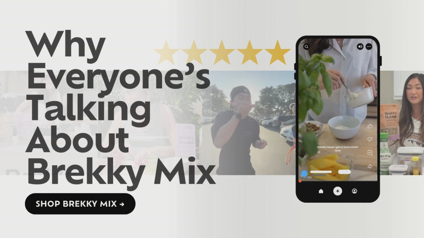 Why everyone is talking about Brekky Mix as the healthiest granola